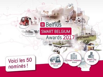 Seraing nominated for a Smart Belgium Award 2017