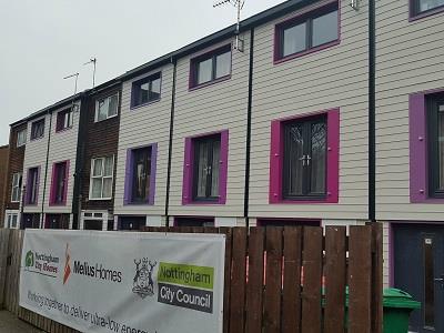 Nottingham’s ultra-low energy homes win national innovation award